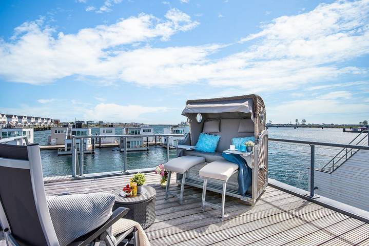 Ferienhaus für 4 Personen, mit Balkon und Terrasse sowie Sauna und Ausblick in Schlei - 2