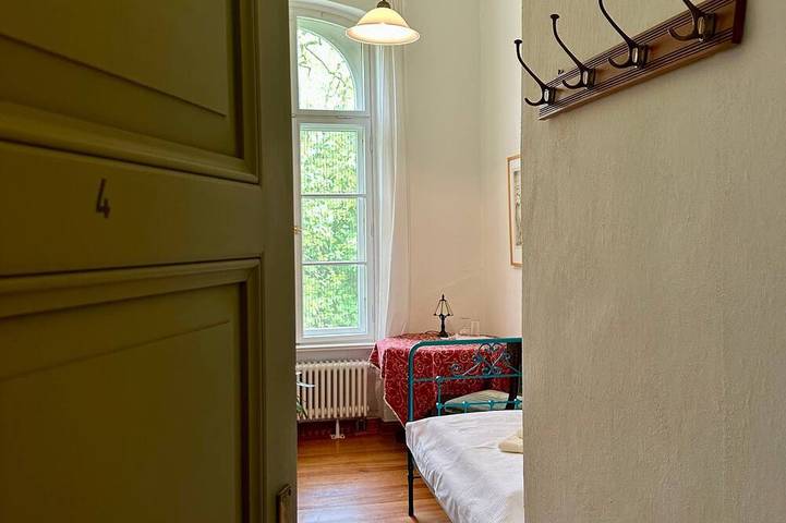 Zimmer 4 - Einzelzimmer Bürgertöchter - Herrenhaus Libnow in Murchin, Vorpommern Greifswald