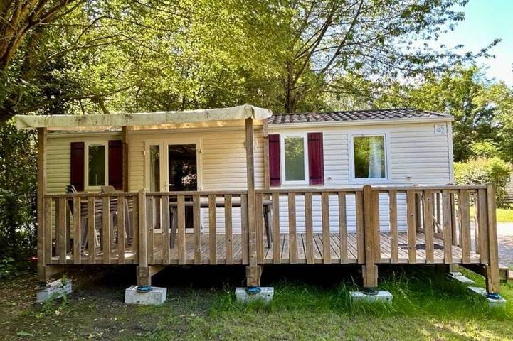 Mobil home pour 6 personnes dans Chateau De La Vigne - 3