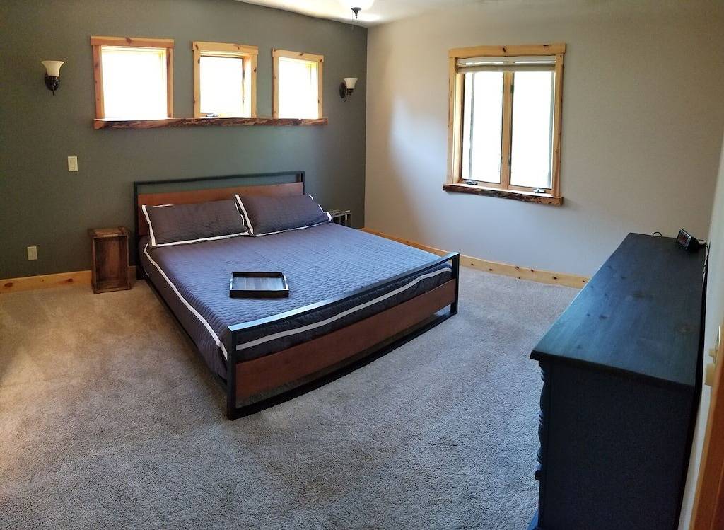 Rustikal schickes Ferienhaus Schritte zum See Camelot & Minuten zum Sand Valley Golf! in Adams County (WI)