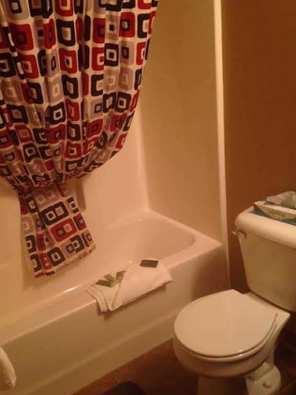 Log cabin for 12 people, with yard and hot tub as well as pool in Iowa