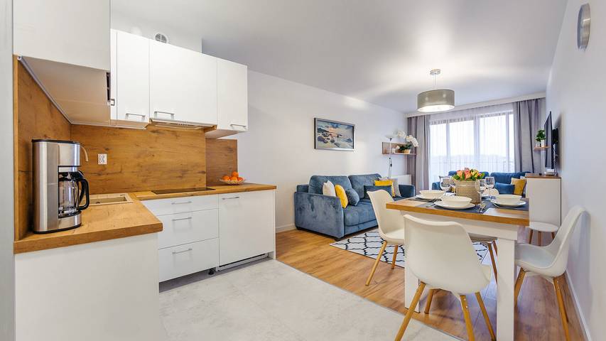 Ferienwohnung für 4 Personen, mit Balkon und Sauna sowie Pool in Kolberg