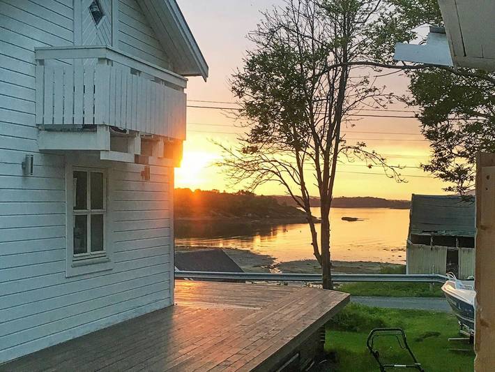 Ferienhaus für 6 Personen, mit Terrasse und Garten in Norwegen