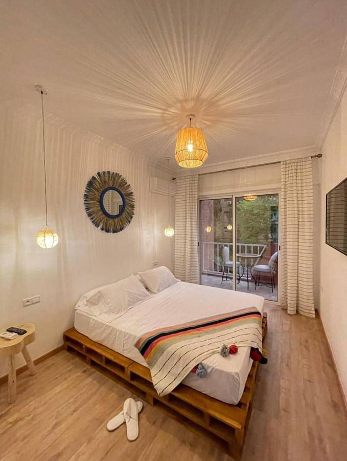 Gîte pour 4 personnes, avec vue ainsi que balcon et jardin dans Jardin Majorelle Marrakech - 2