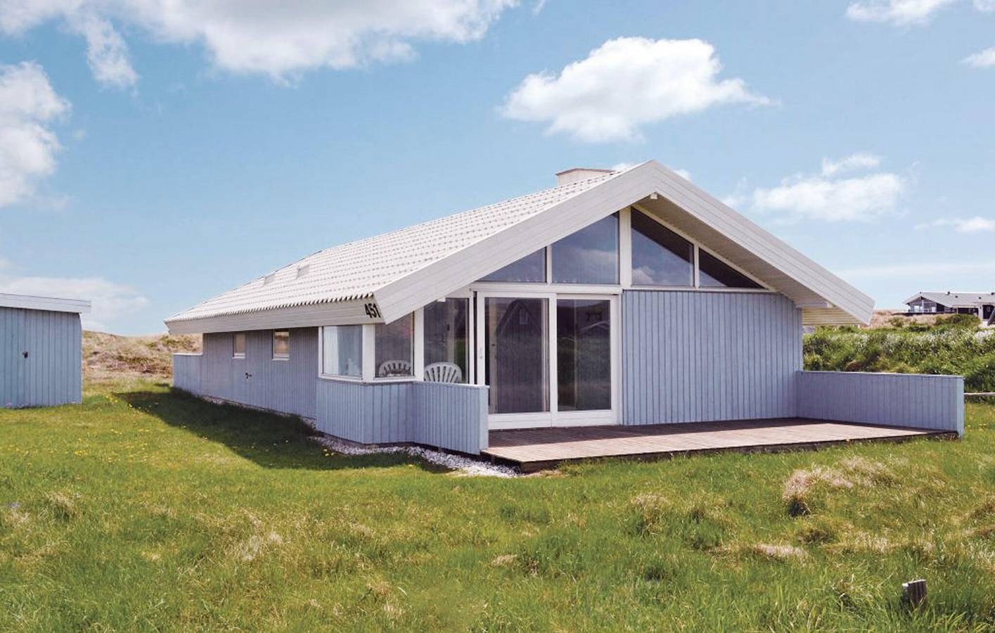 Feriehus for 6 personer med terrasse in Årgab, Holmsland Klit