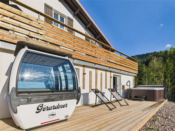Chalet pour 15 personnes, avec jacuzzi et terrasse ainsi que sauna et jardin à Gérardmer - 3