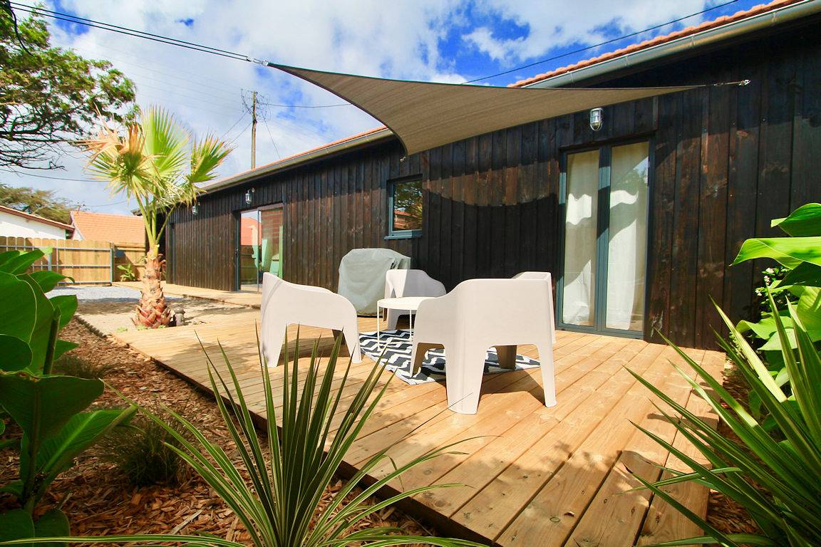 Maison en bois, 100 mètres de la plage in Biscarrosse Plage, Biscarrosse