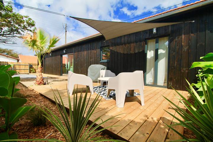 Gîte pour 4 personnes, avec terrasse et jardin, animaux acceptés