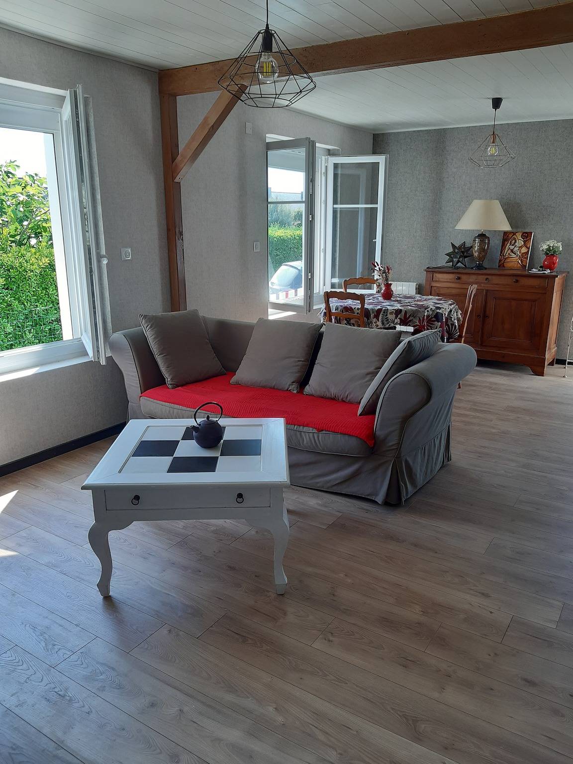Ferienhaus 'Maison Bord De Mer Penmarch' mit privatem Garten und Wlan in Penmarc'h, Quimper und Umgebung
