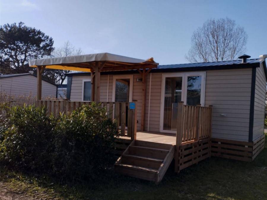 Camping Paradis les Pins - Royan - Mobilheim 4 personen - Premium 2Zi 4p in Saint-Palais-sur-Mer, Côte de Beauté