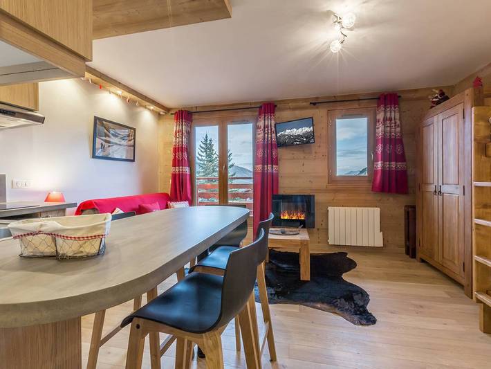 Gîte pour 4 personnes, avec balcon dans Méribel-Mottaret - 3