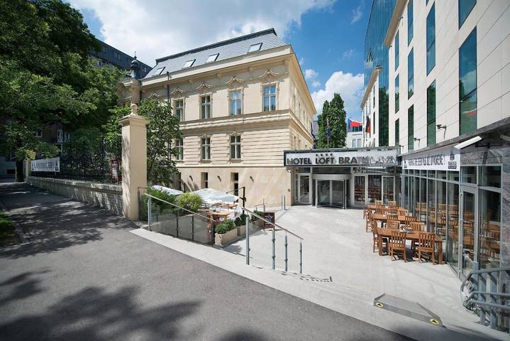 Hotel dla 4 osób, z Taras w Bratysława