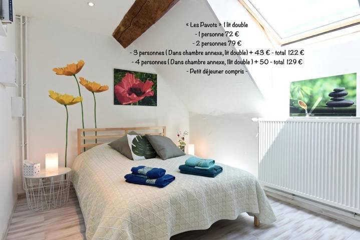 Location de vacances pour 2 personnes, avec jardin à Orges - 2