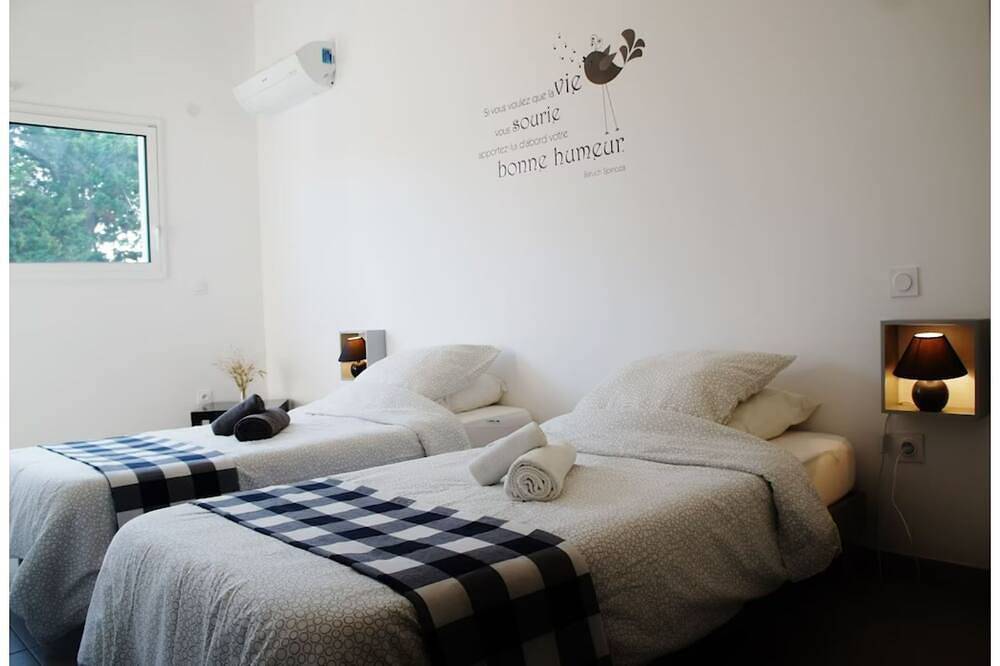 Ganze Wohnung, Geräumiges, ruhiges, komfortables Duplex, Südlage, beheizter, überdachter Pool in Messanges, Côte d’Argent