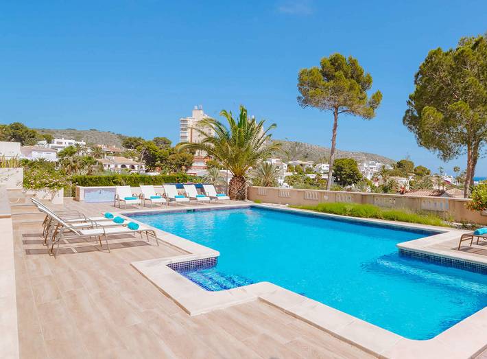 Portichol in Cala del Portitxol (Moraira), Teulada (Spain)