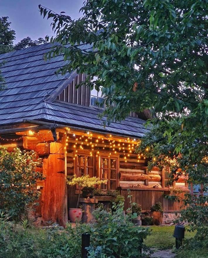 Domek letniskowy dla 8 osób, z sauna i widok oraz ogród - 1