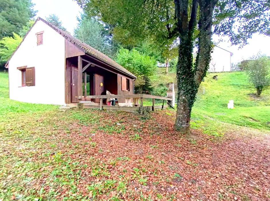 Le break vert in Lacapelle-Viescamp, Région d'Aurillac