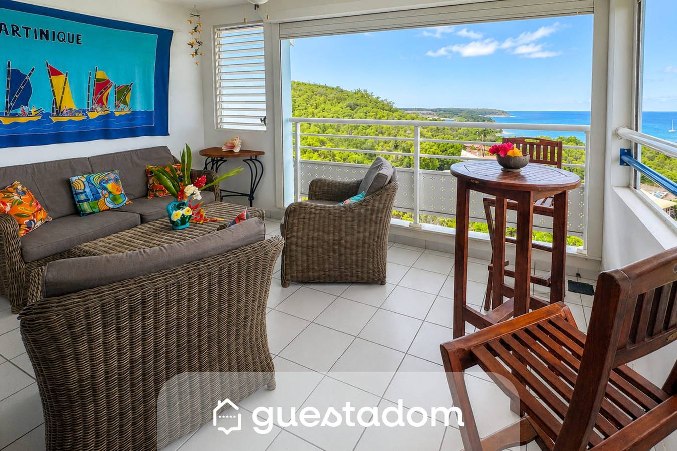 Entire apartment, Melody - Climatisation - Proche plage in Sainte-Anne, Martinique