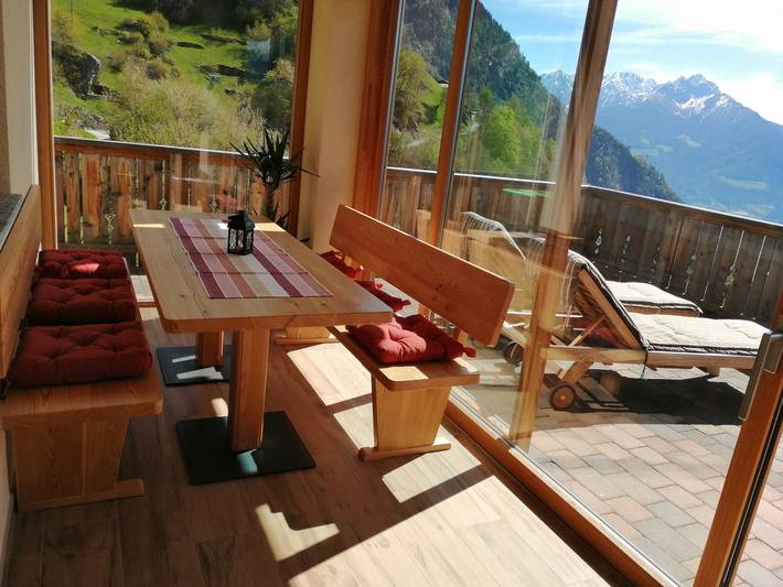 Vakantiewoning voor 4 personen, met tuin in Algund