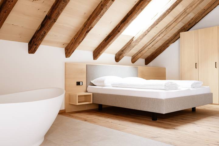 Gîte pour 4 personnes, avec Balcon ainsi que Jardin et Sauna à Merano - 3