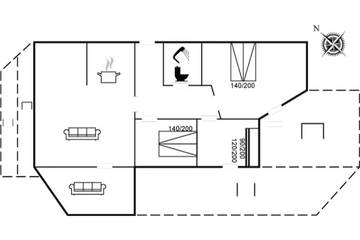 Location de vacances pour 7 personnes, avec jardin à Roskilde