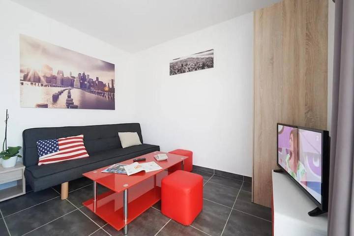 Maison de vacances pour 5 personnes, avec jardin