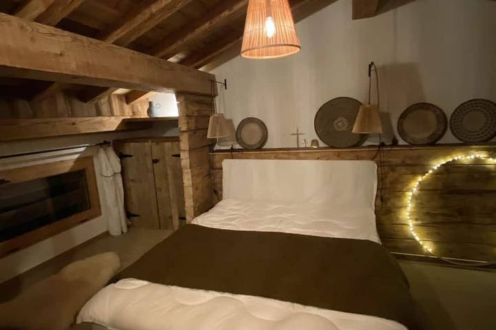 Magnifique Chalet Ancien Refait Neuf 8 Personnes Avec Sauna in Le Grand-Bornand, Annecy und Umgebung