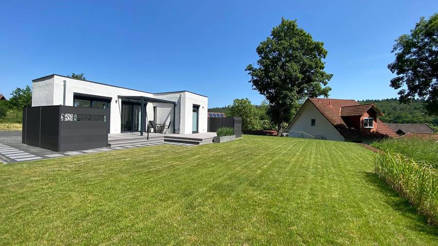 Vakantiehuis voor 3 personen, met tuin en terras in Vogelsberg