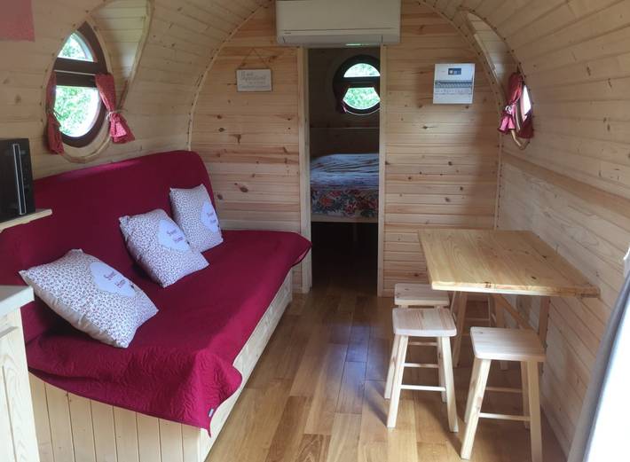 Gîte pour 4 personnes, avec terrasse à Mosnes - 4