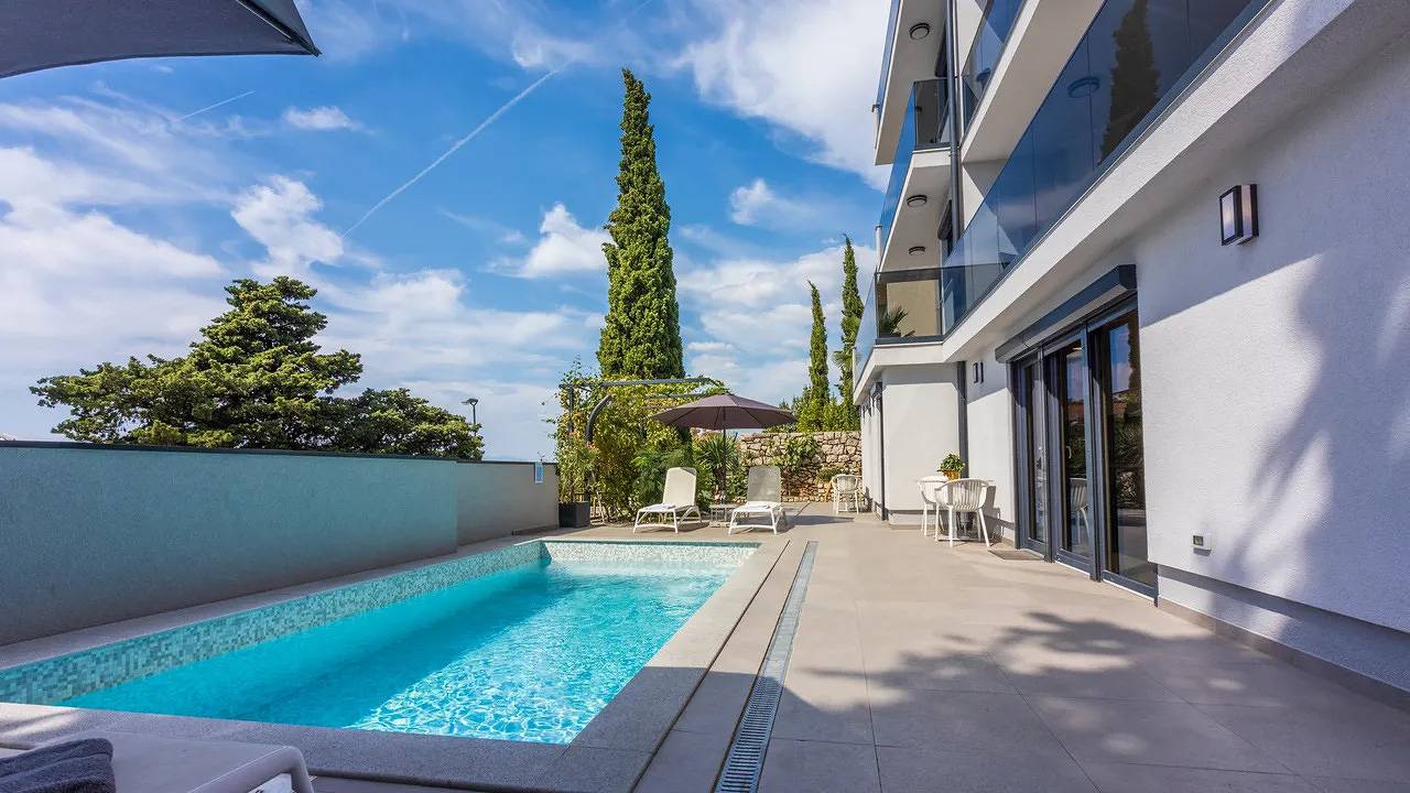 Geheel vakantieappartement, Ferienwohnung für 3 Personen (34 m²) in Crikvenica in Crikvenica, Primorje-Gorski Kotar