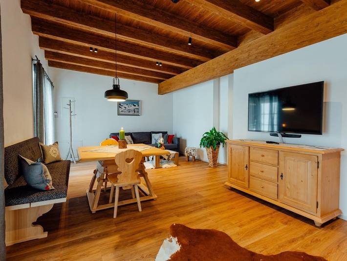 Ferienwohnung für 4 Personen, mit Garten