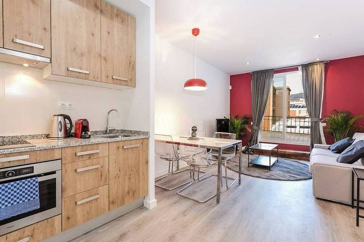 Appartement de vacances pour 4 personnes, avec balcon - 1