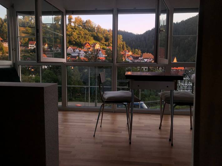 Hel lejlighed, Apartment 'Haus Sonnenhang' with Old Town View in Schiltach, Kinzig Valley