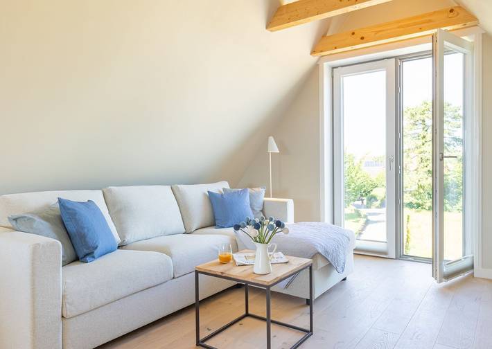 Ferienwohnung für 2 Personen, mit Balkon und Ausblick