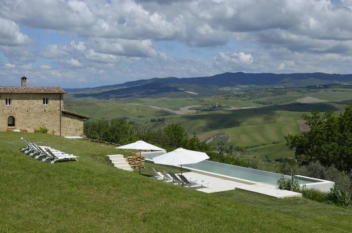 Chambre d’hôte pour 2 personnes, avec vue ainsi que piscine et jardin à Volterra - 4