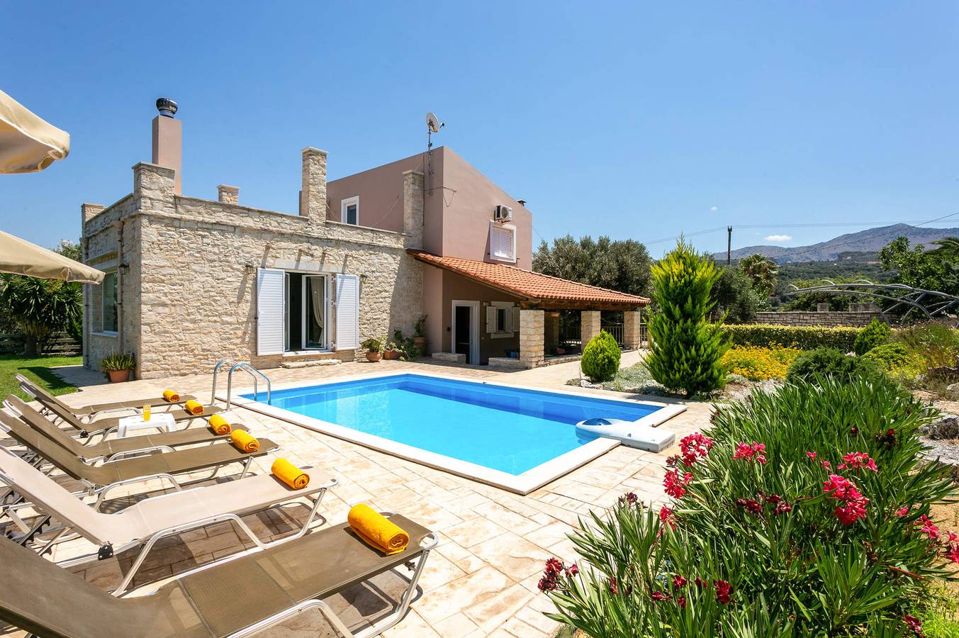 Villa für 6 Personen mit Garten in Rethymno (Stadt), Rethymno und Umgebung
