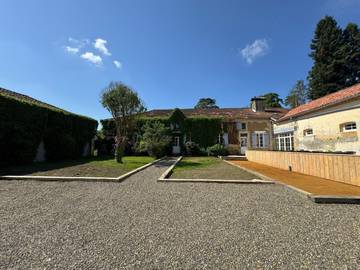 Gîte pour 15 personnes, avec jardin et piscine à Hontanx