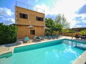 Villa in Manacor mit Pool und Tennisplatz in Manacor, Mallorca Osten für 6 