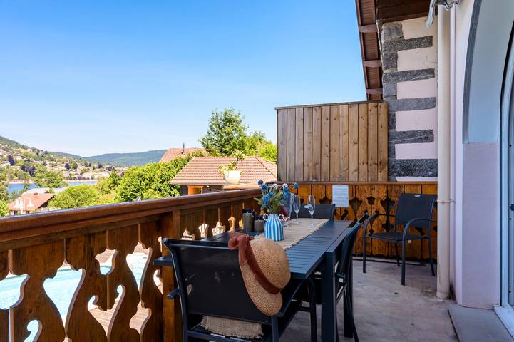 Ferienwohnung für 6 Personen, mit Kinderpool und Seeblick sowie Garten, kinderfreundlich in Lothringen - 3