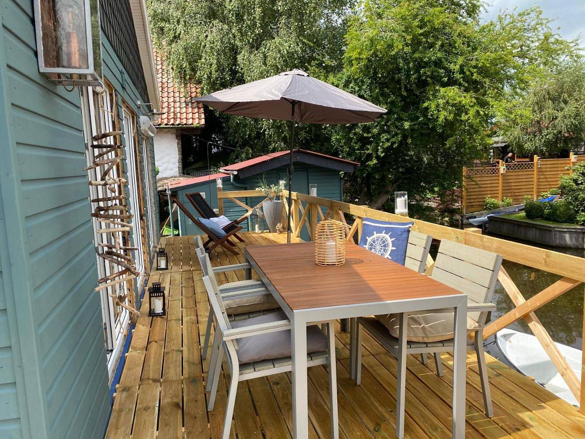 Ferienhaus Grosses Meer mit Boot