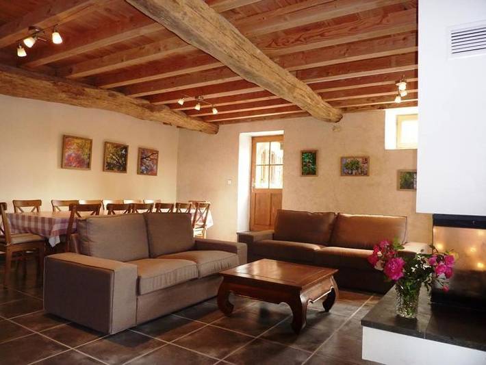 Maison de vacances pour 20 personnes, avec jardin et vue, animaux acceptés