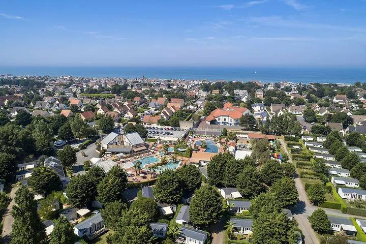 Camping para 4 personas, con terraza y sauna, Se admiten mascotas en Calvados