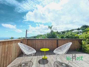 Gîte pour 2 personnes, avec jardin dans Bois de Nèfles