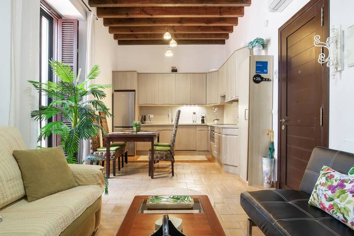 Apartamento entero, Apartamento 'Godoy' con balcón, Wi-Fi y aire acondicionado in Sanlúcar de Barrameda, Costa de la Luz