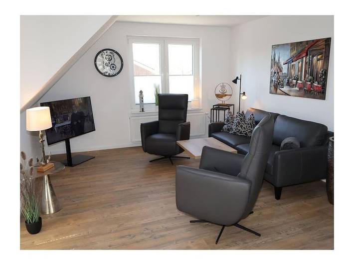 Ferienhaus mit Meerblick für 3 Personen, mit Balkon