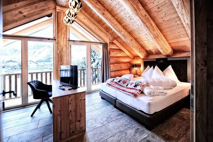 Chalet für 6 Personen, mit Garten und Balkon sowie Sauna in Pfunds - 2