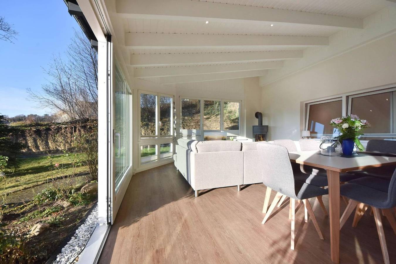 Ferienhaus Wiesenblick - mit großen Garten und zwei Wohneinheiten in Drei Kaiserbäder, Heringsdorf