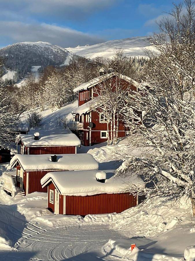 Lägenhet för 5 Personer, med Balkong samt Terass och Bubbelpool och Bastu i Åre