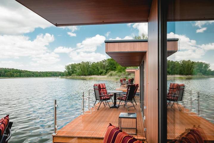 Ferienhaus für 4 Personen, mit Balkon und Ausblick sowie Garten und Seeblick in Havelland - 3