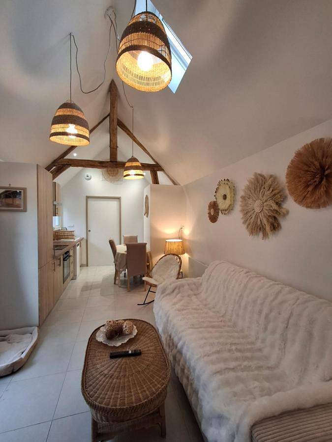 Location de vacances pour 4 personnes, avec jardin, animaux acceptés à Saint-Cyran-du-Jambot